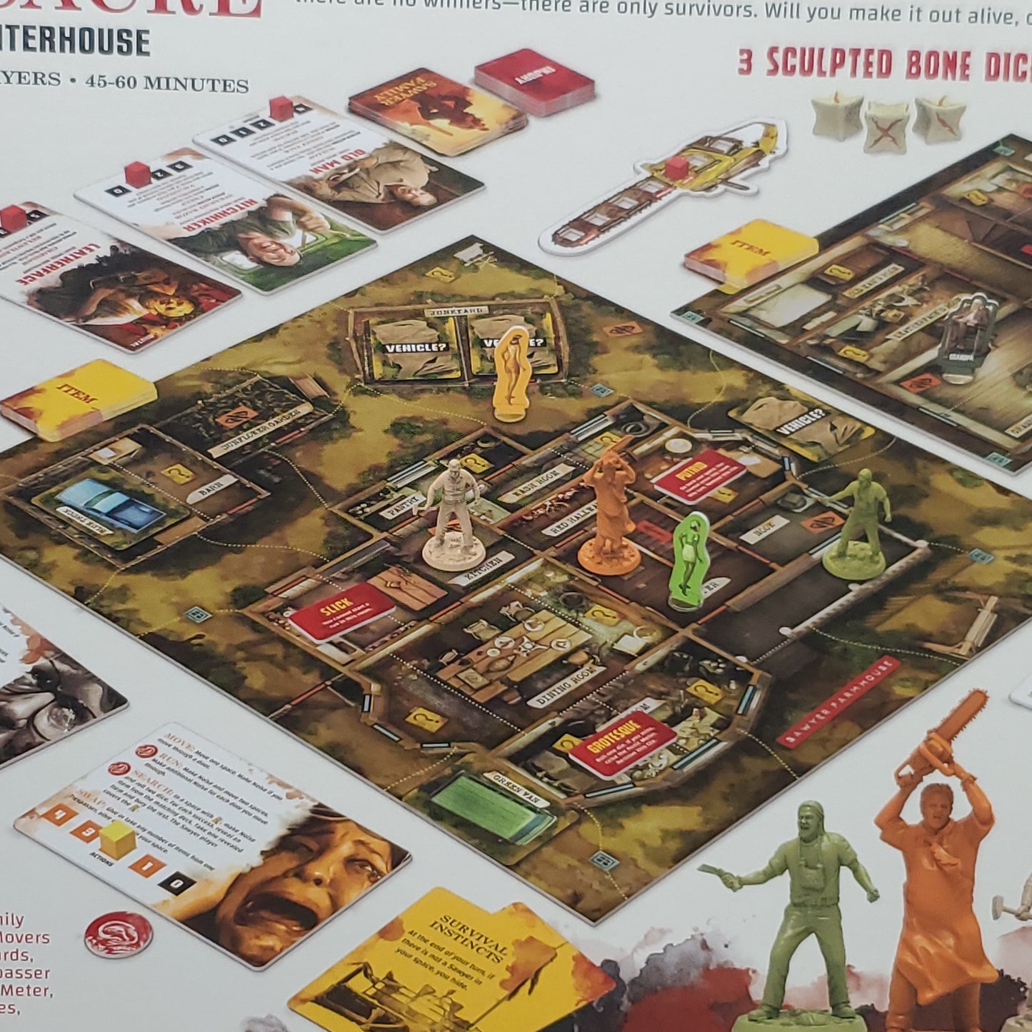 FUNKO The Texas Chainsaw Massacre Slaughterhouse Board Game 2-5 13+ 69944