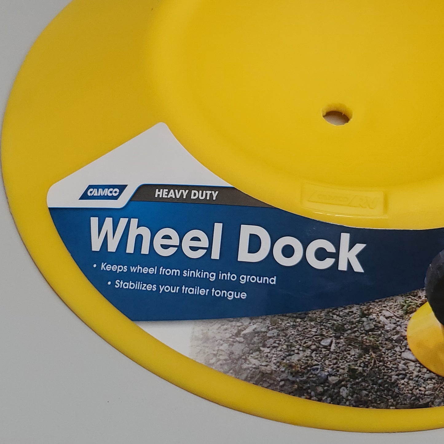 CAMCO Heavy Duty Wheel Dock Prevent Trailer Wheel From Sinking 44632