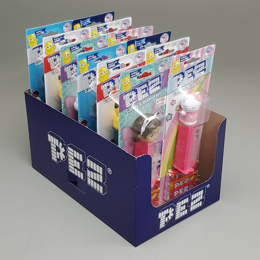 PEZ Candy Dispensers (12 PACK) Assortment Characters