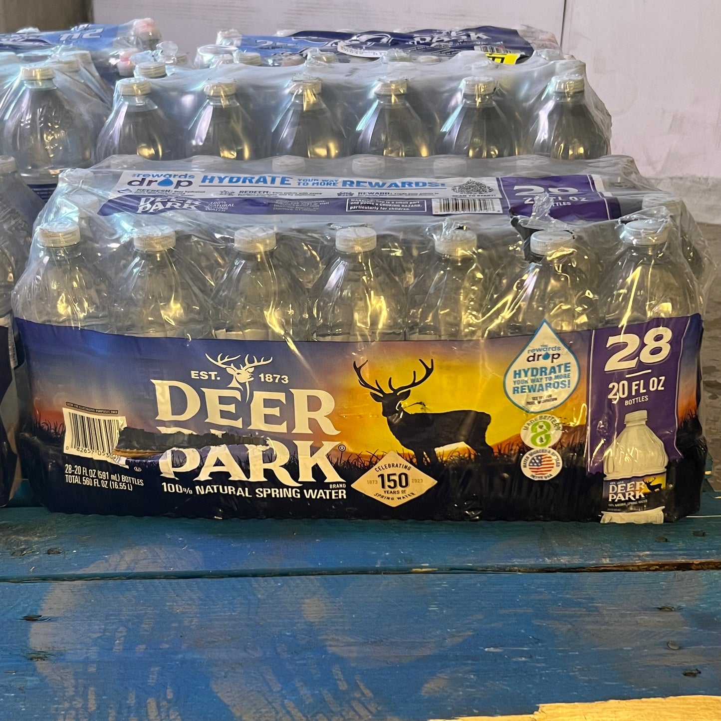ZA@ Pallet of DEER PARK Natural Spring Water