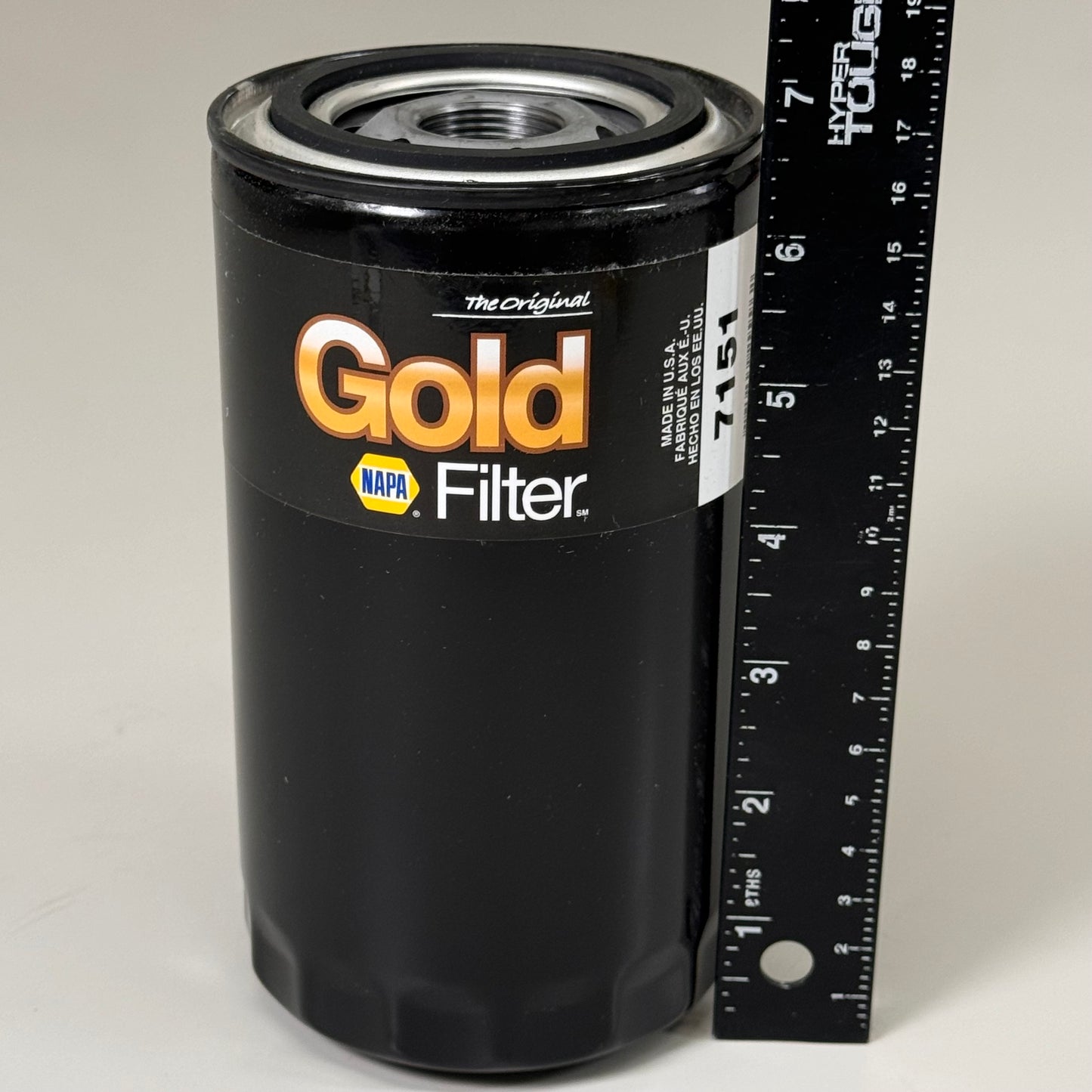 NAPA Original Gold Filter Microglass Media Material 1"-16 Thread 5 Micron 7151