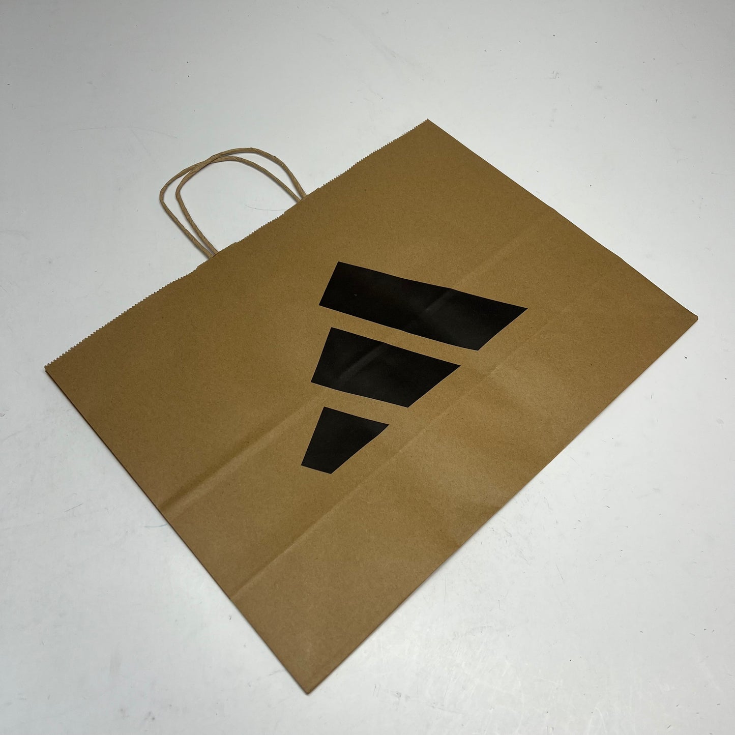 ZA@ REDIBAGUSA (10 PACK) Adidas Paper Shopping Bags 2023 16"x12' Brown