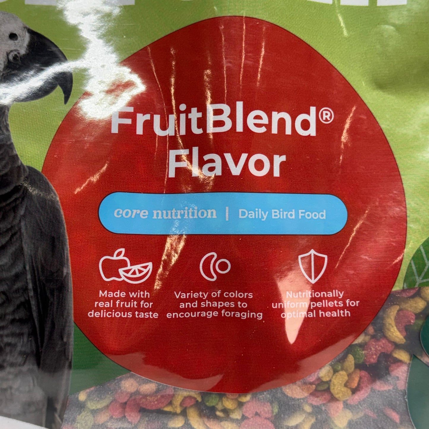 ZUPREEM FruitBlend Flavor with Natural Flavors Daily Parrot & Conure Bird Food 10 lb. BB 10/27