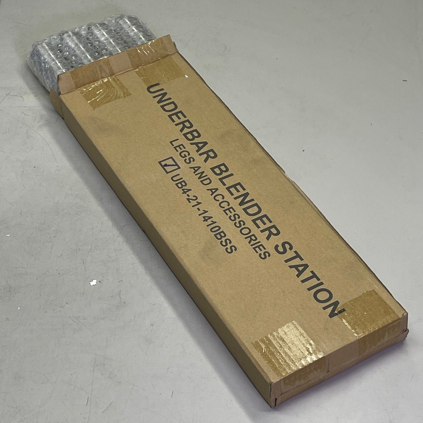 BK RESOURCES Blender Station 18"W x 21-1/4"D Steel UB4-21-1410BSS