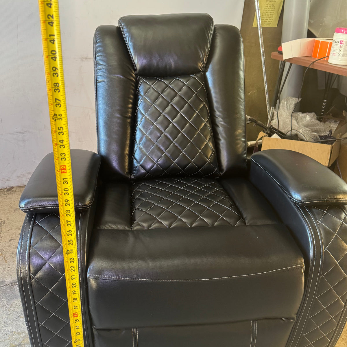 LIFE STYLE 3PC Power Reclining Set - Black GNT4632