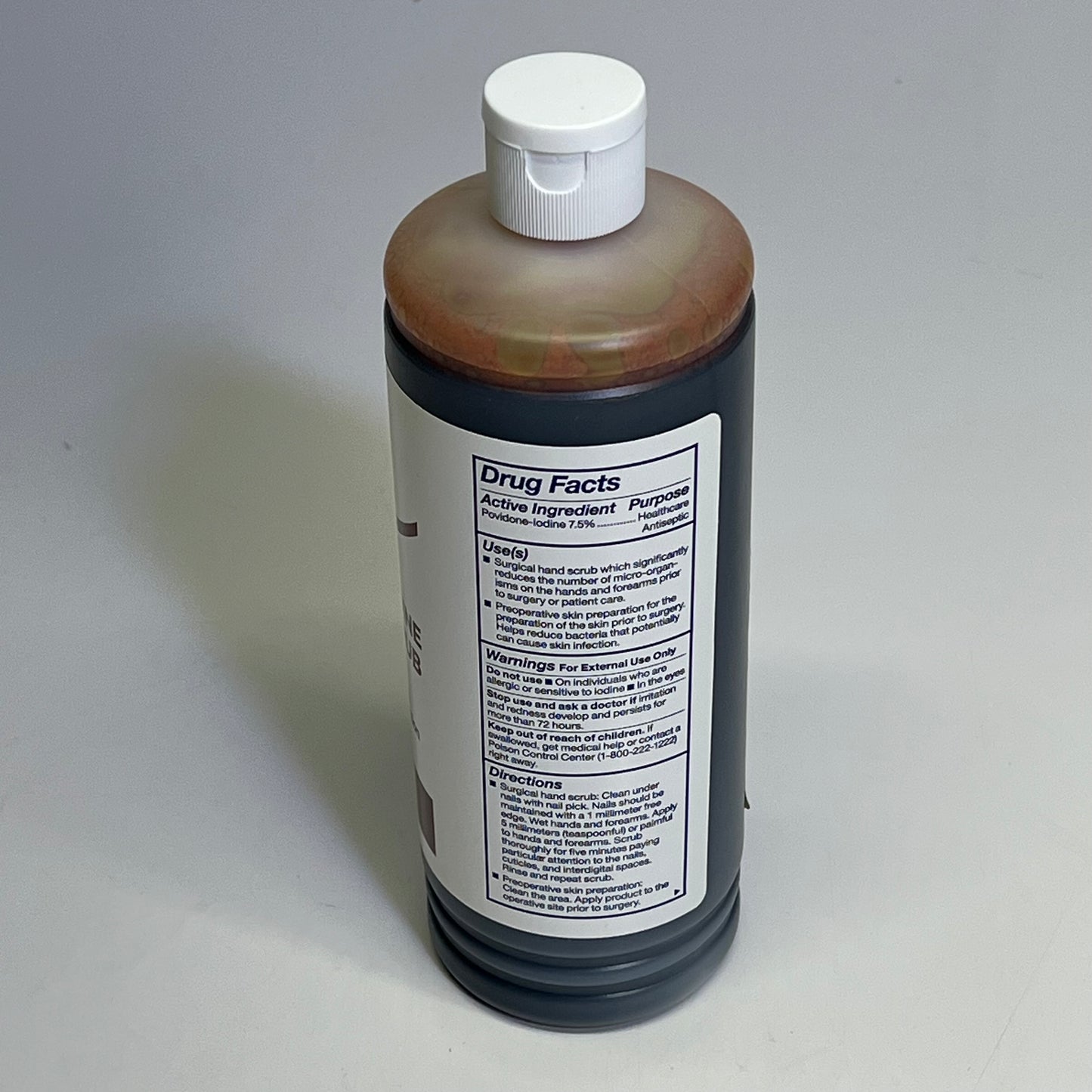 ZA@ DYNAREX (3 PACK) Povidone Iodine Surgical Scrub Solution 16 fl oz Brown 1425 A