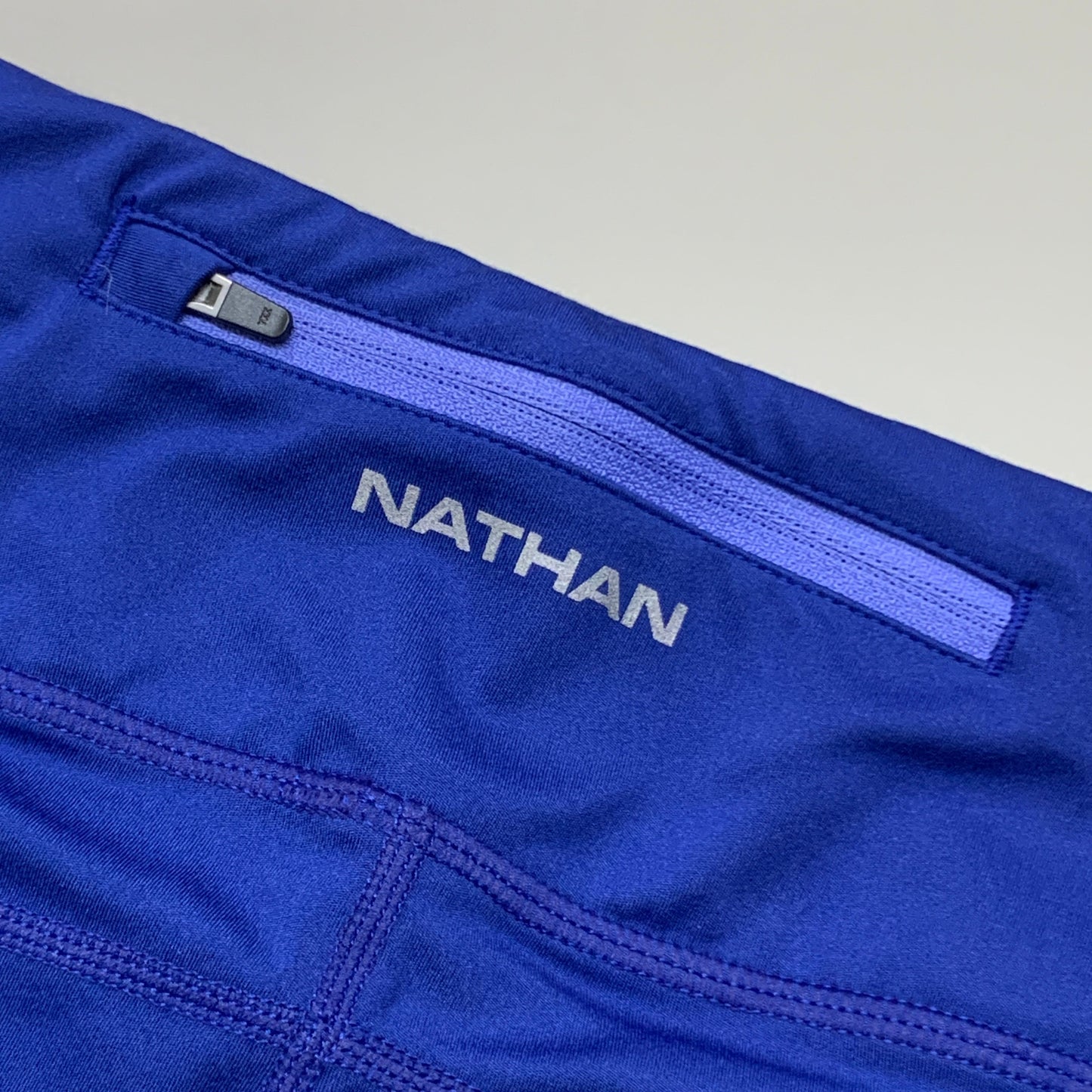 NATHAN Interval 3" Inseam Bike Short Women's Sodalite Blue Sz L NS51040-60247-L