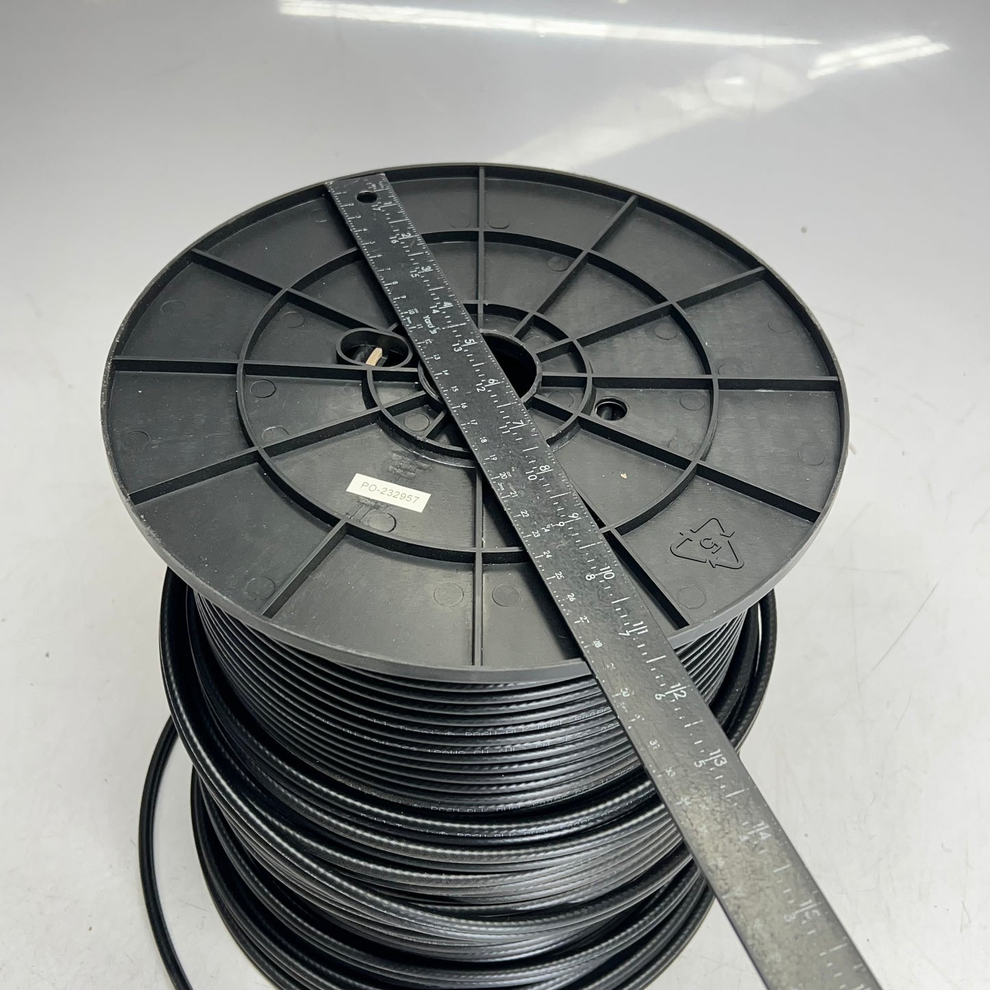 T-CABLE TRONIX Dual Shielded Rg6 Coaxial Cable 500' Black RG6U-BLK-DUAL-500BC