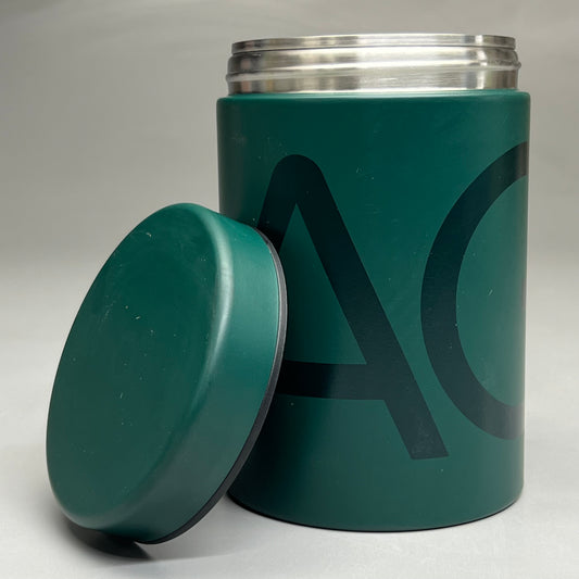 ATHLETIC GREENS Jar/Lid Storage Container Pre Workout Canister (New)