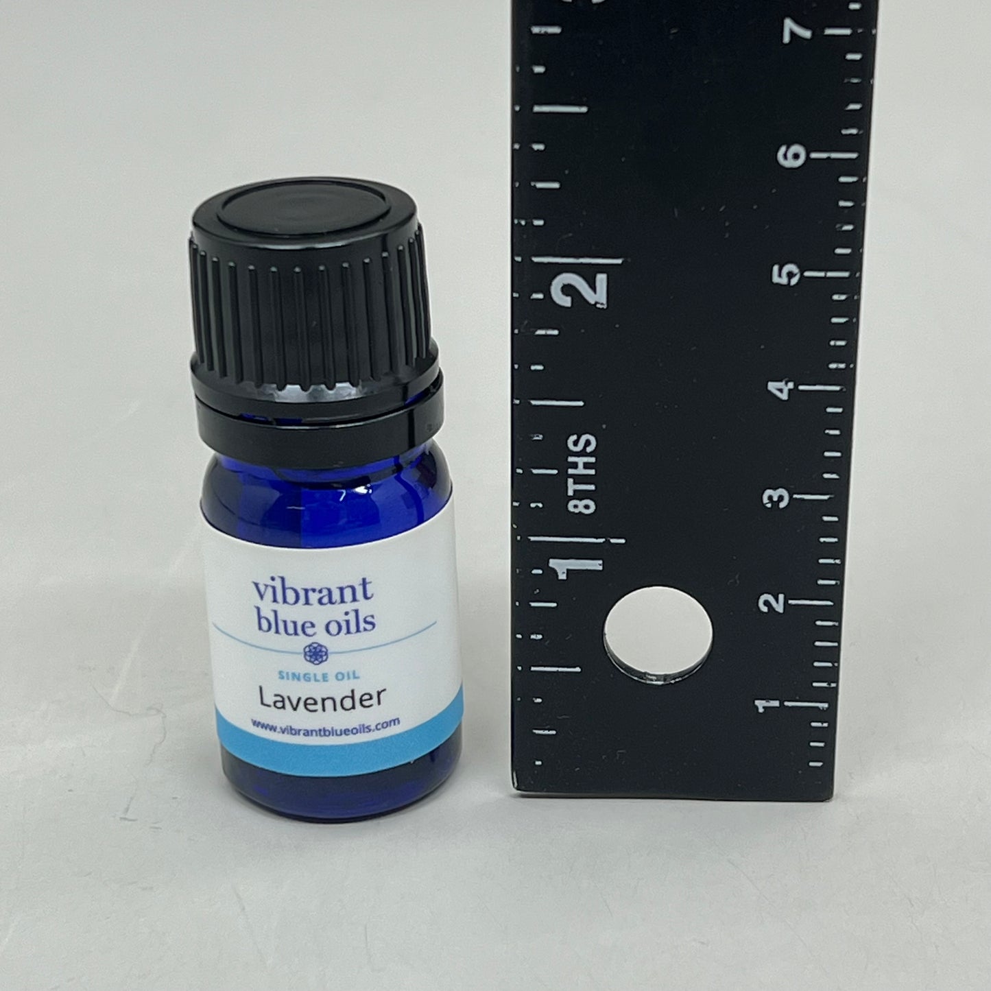 VIBRANT BLUE OILS Therapeutic Lavender Rapid Healing Organic Essential Oil 5mL