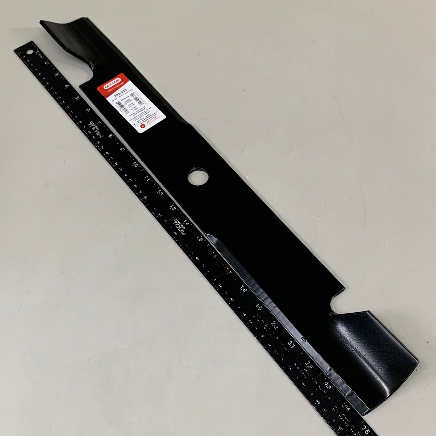 OREGON (6 Pack) Mower Blade for Exmark 24- 1/2" Black 792-033