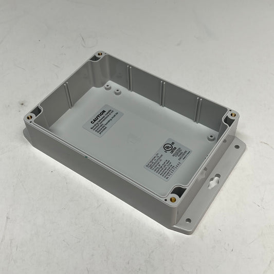 BUD INDUSTRIES  Ip65 Nema 4x Box W/ Mounting Brackets 6.7x4.8x2.2" Grey 1324-MB