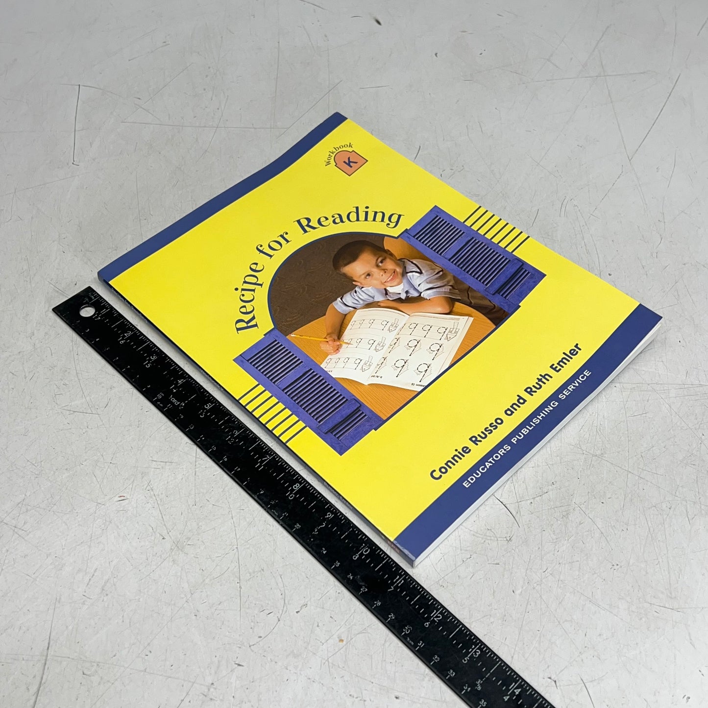 RECIPE FOR READING By Connie Russo & Ruth Emler Paperback Educational Book