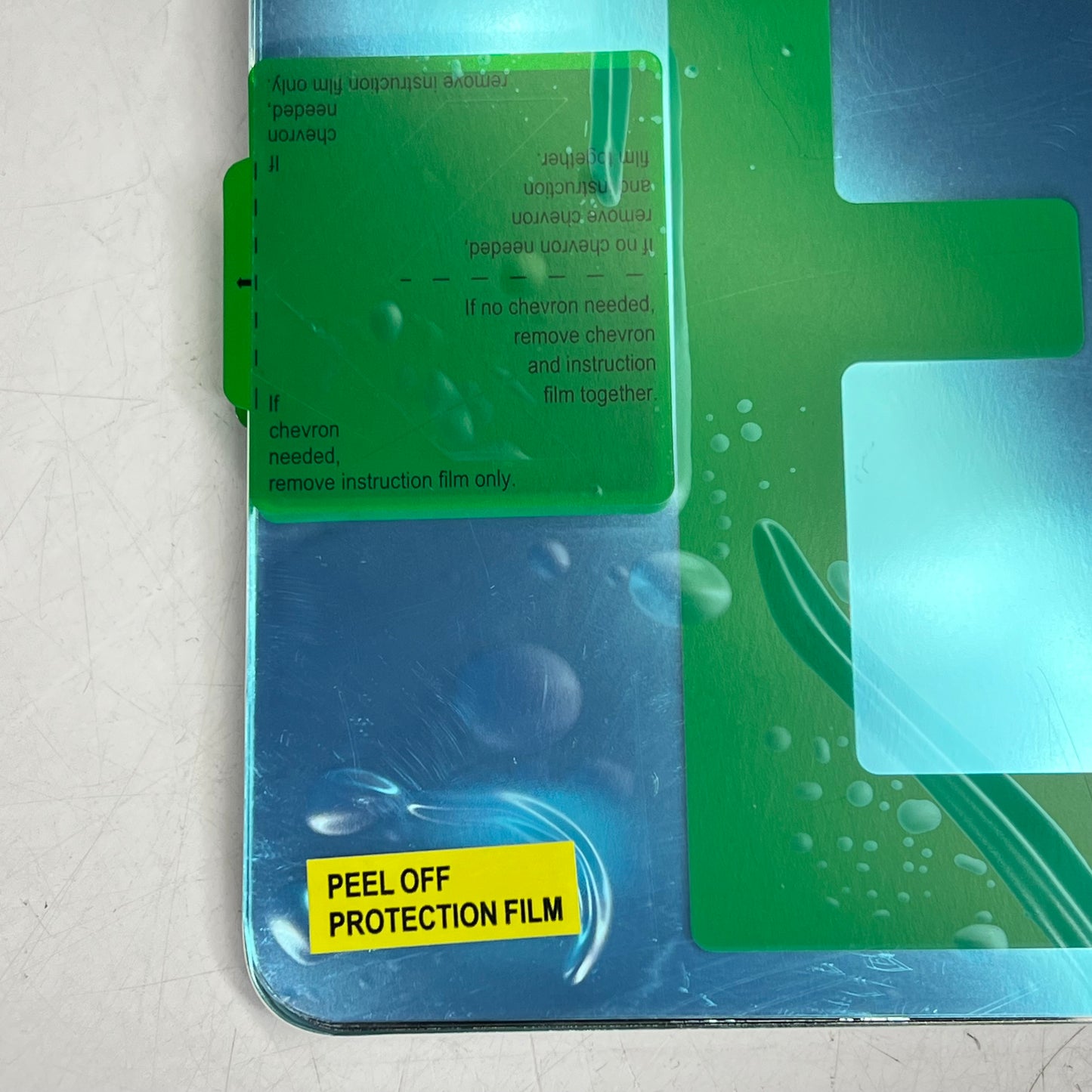 Edge-lit Acrylic Exit Sign & Mounting Hardware 9 5/8x12 x 2" Green/Mirror H-8562