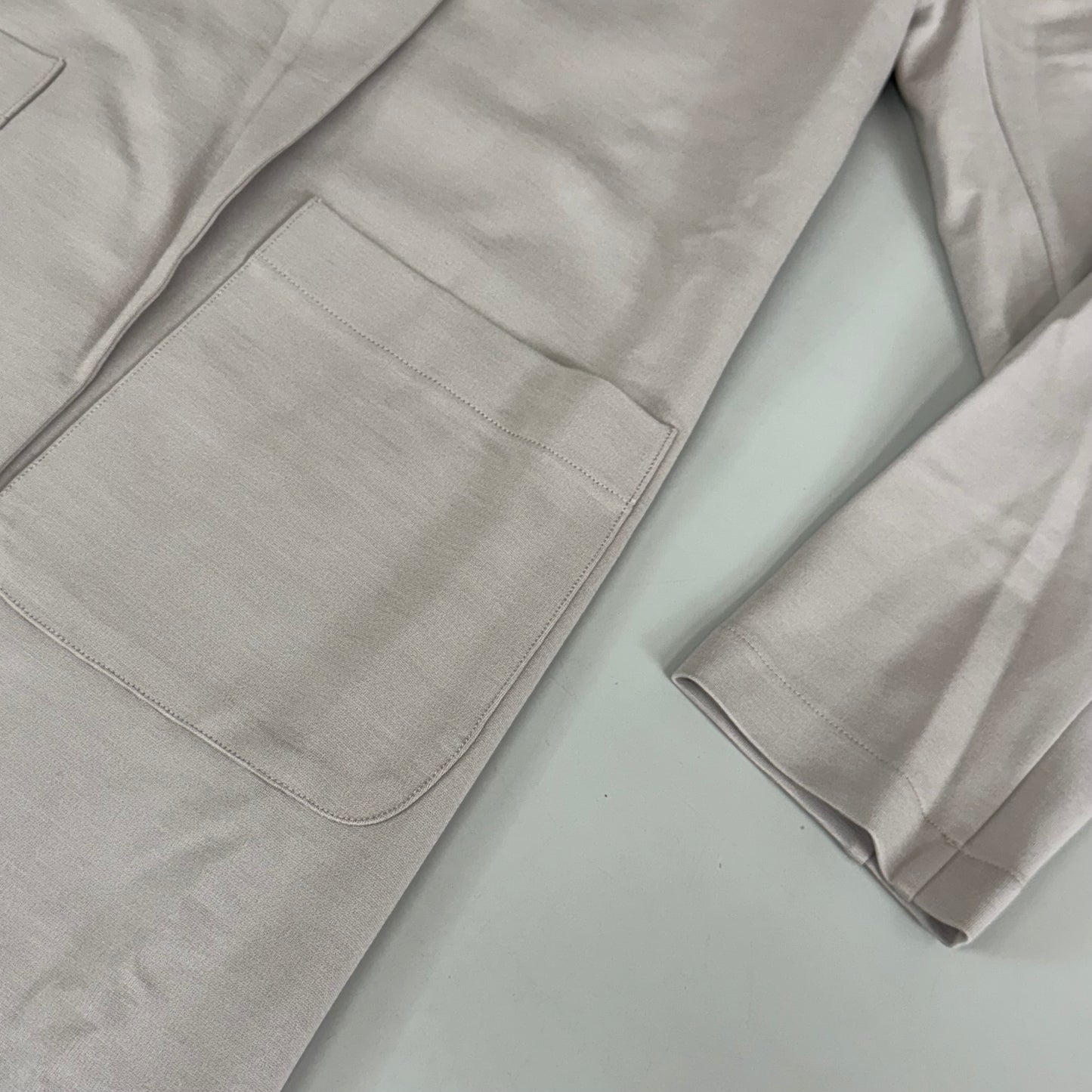 RIPLEY RADER Limited Edition Ponte Knit Smoking Jacket Women's XS Clay 1325-CY1