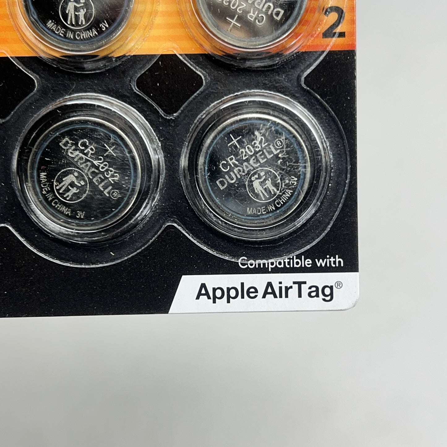 ZA@ DURACELL Lithium Coin Batteries 3V - Set of 6 Silver 2032