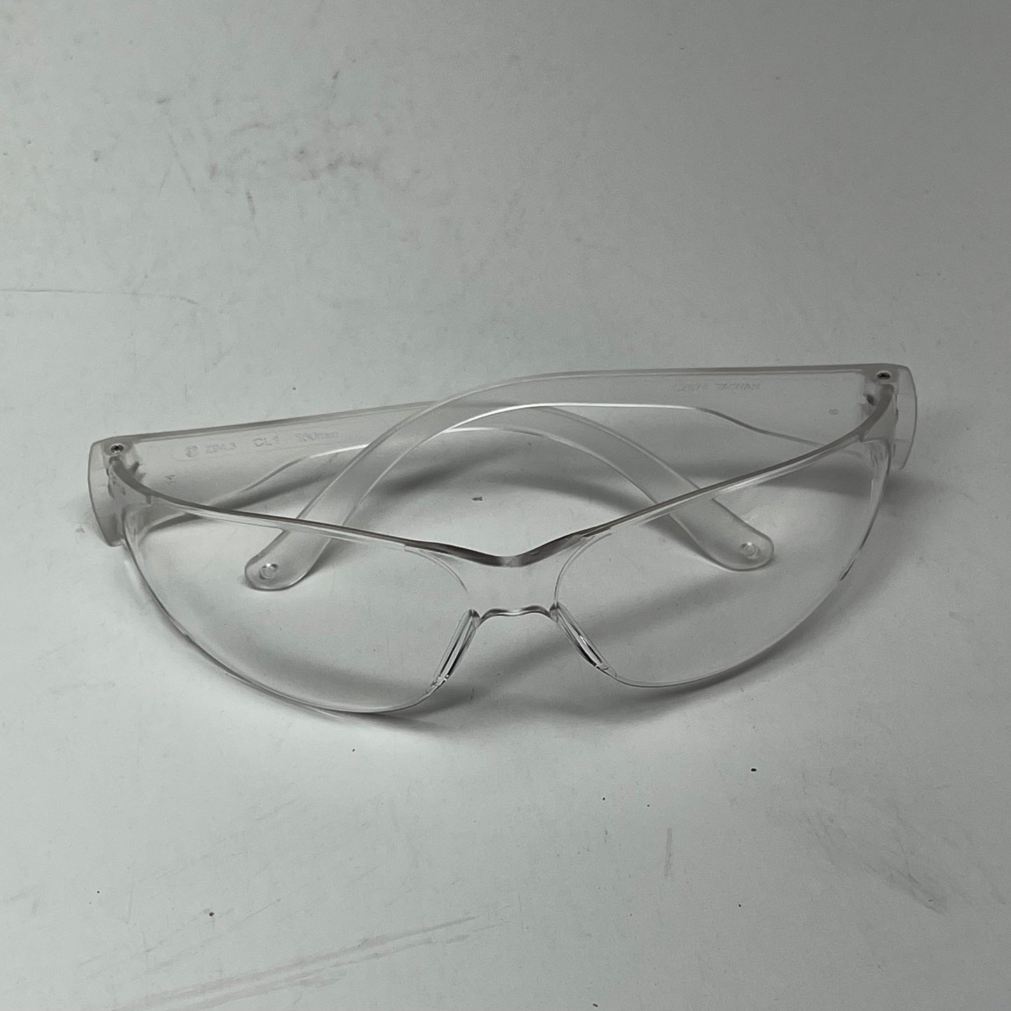 MCR SAFETY (12 PACK) Lightweight Frameless Eyewear Glasses Anti-fog Clear CL110