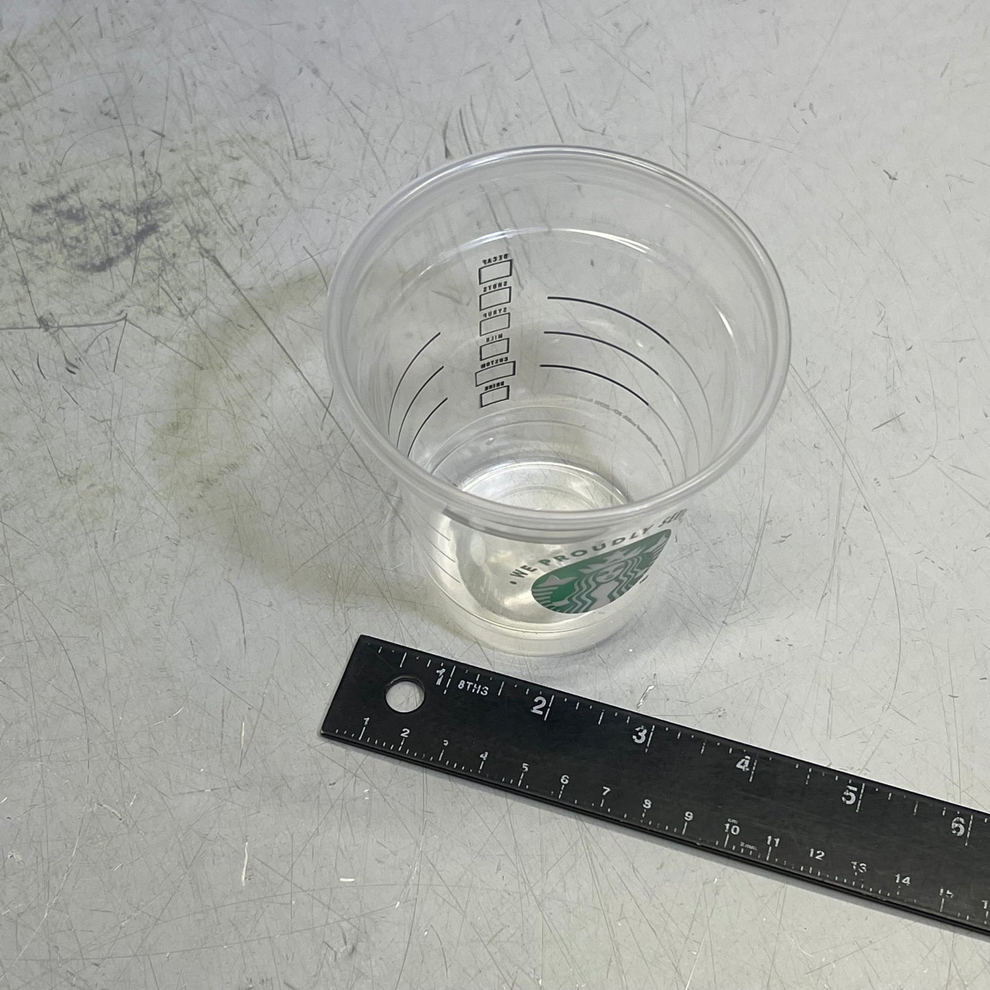 ZA@ PACTIV EVERGREEN (1060 PACK) Iced Tall Cup 12/14 oz Natural Clear 11153352