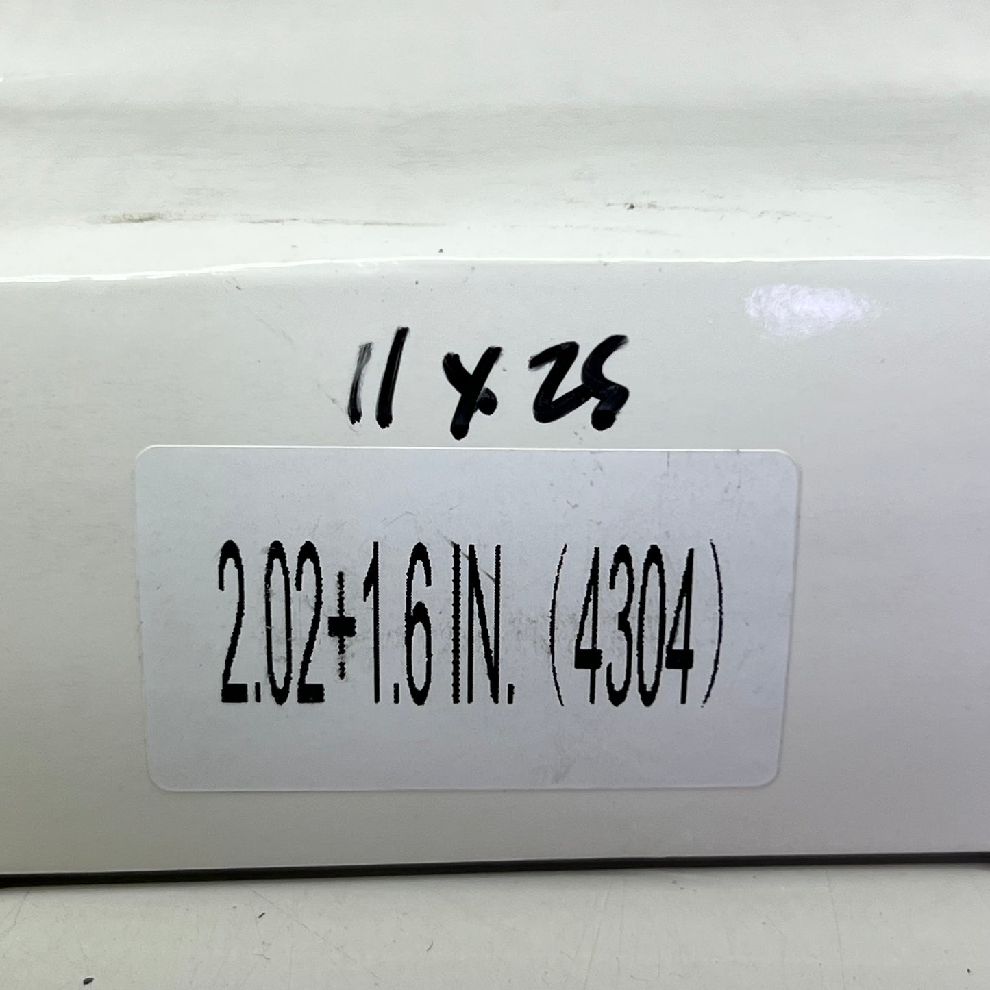 (Set of 4) Super Duty Steel Intake Valves 2.02+1.6" 4304, Silver