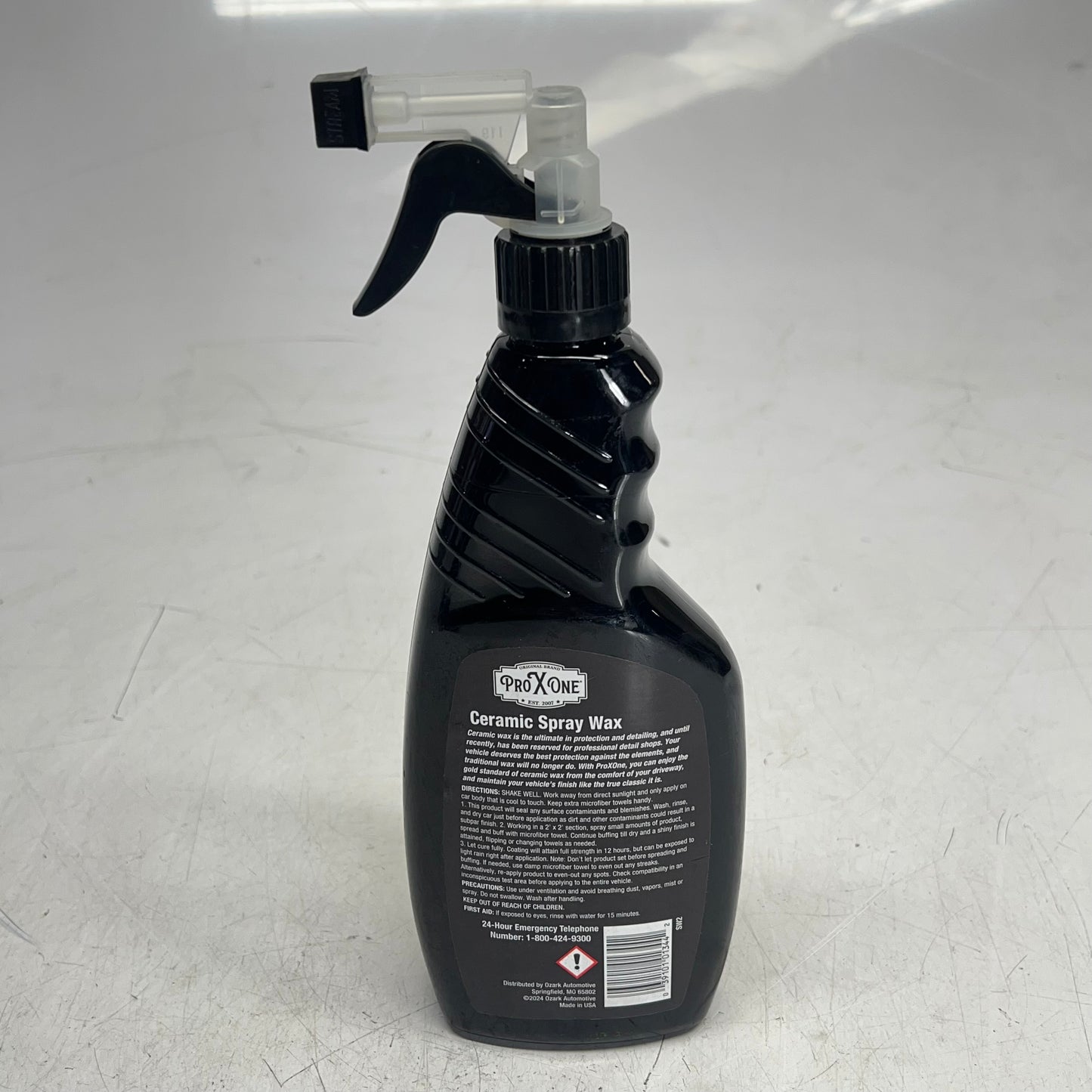 ZA@ PRO X ONE (3 PACK) Ceramic Spray Wax Enhance Shine & Protection 17 Fl Oz SW2 (As-Is, Damaged Bottles)
