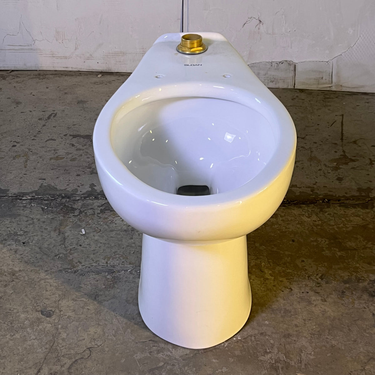SLOAN Commercial Ada Toilet Bowl - Floor Mount Rear Outlet White 1.6 GPF ST2229A