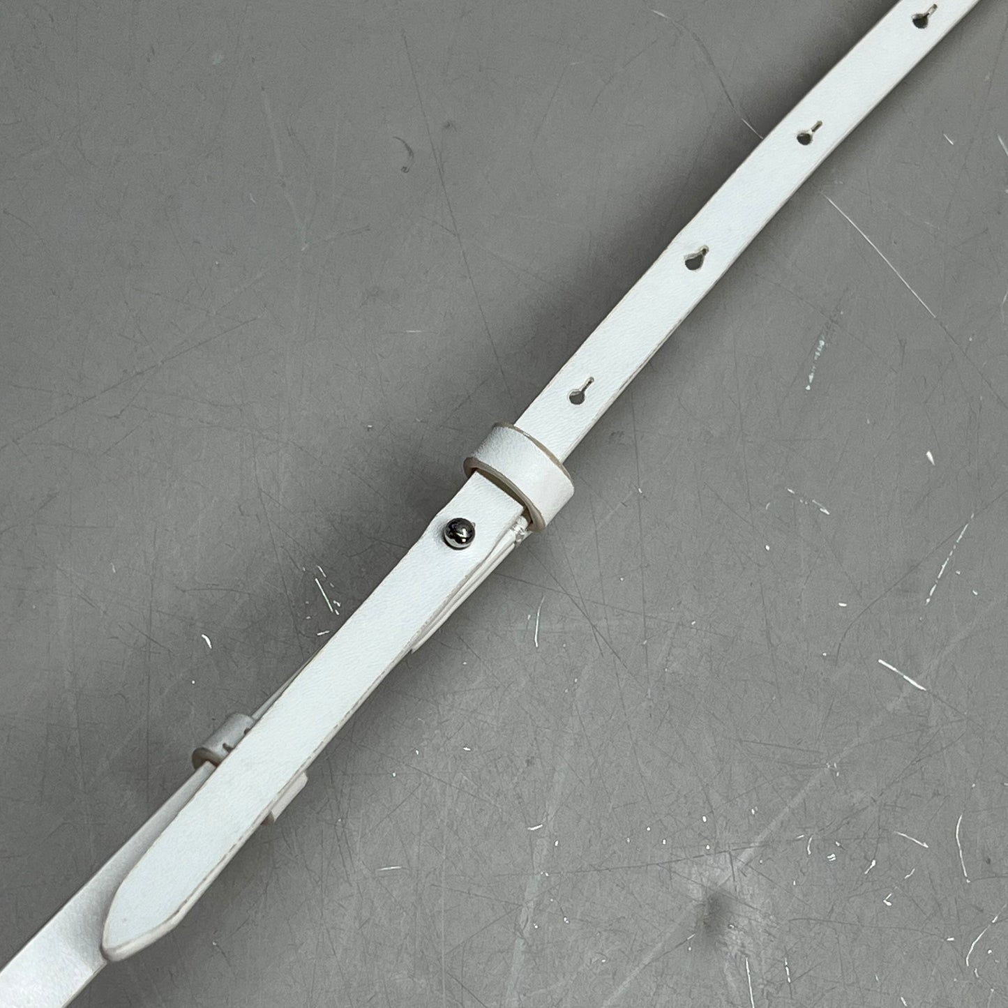 CHARLES & KEITH Rainbow Studded Shoulder Purse Faux Leather 6" x 6" (Pre-Owned)