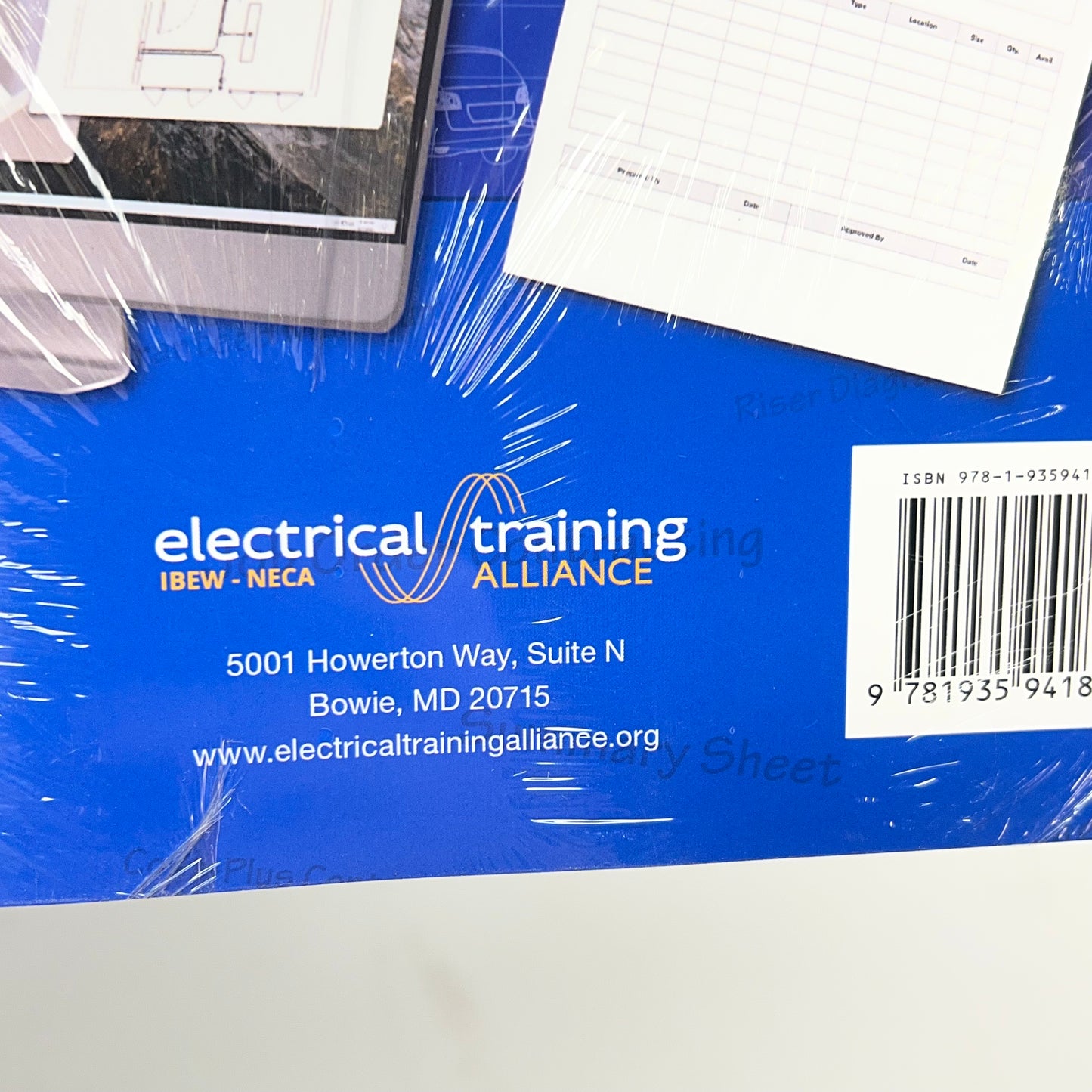 CONSTRUCTION DOCUMENTATION Electrical Training Alliance Paperback Book 2024