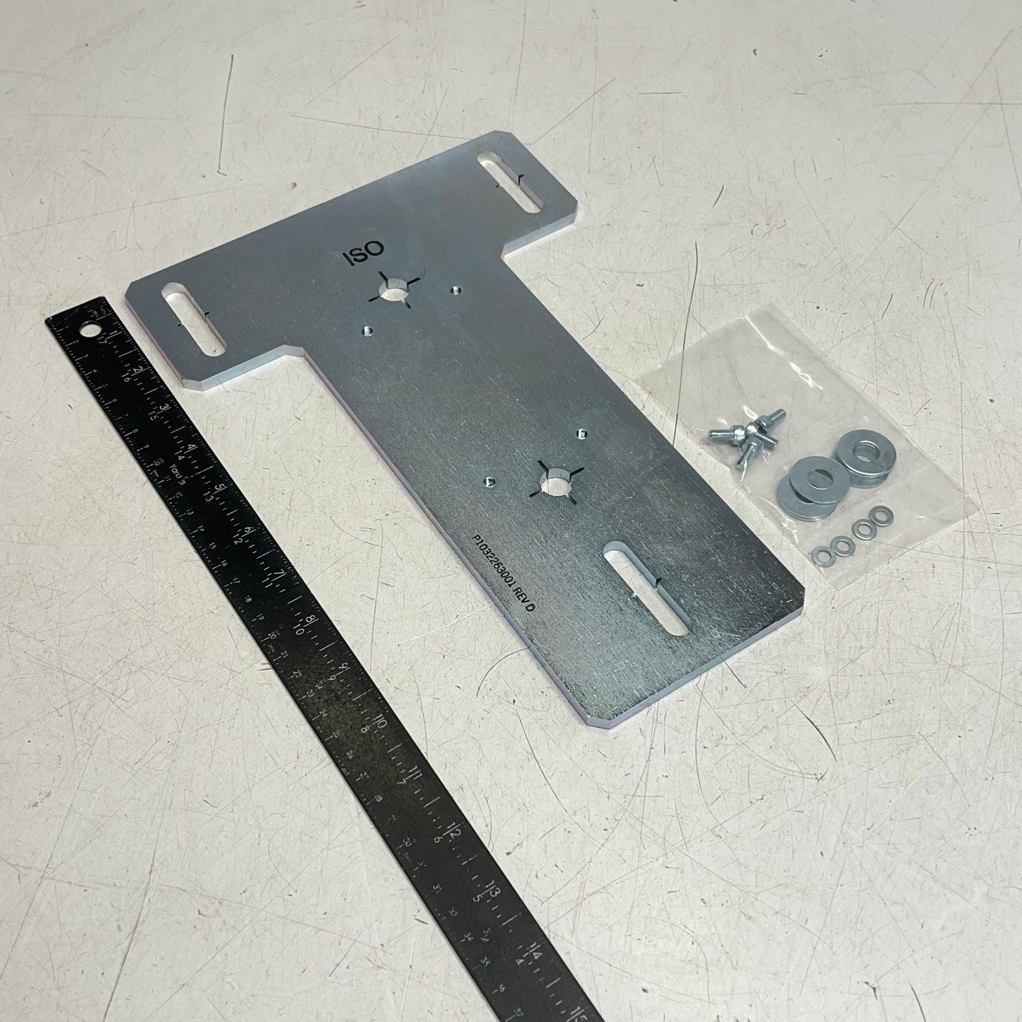 LAP Laser Mounting Plate & Hardware Kit for Medical Lasers  Silver P1032263001