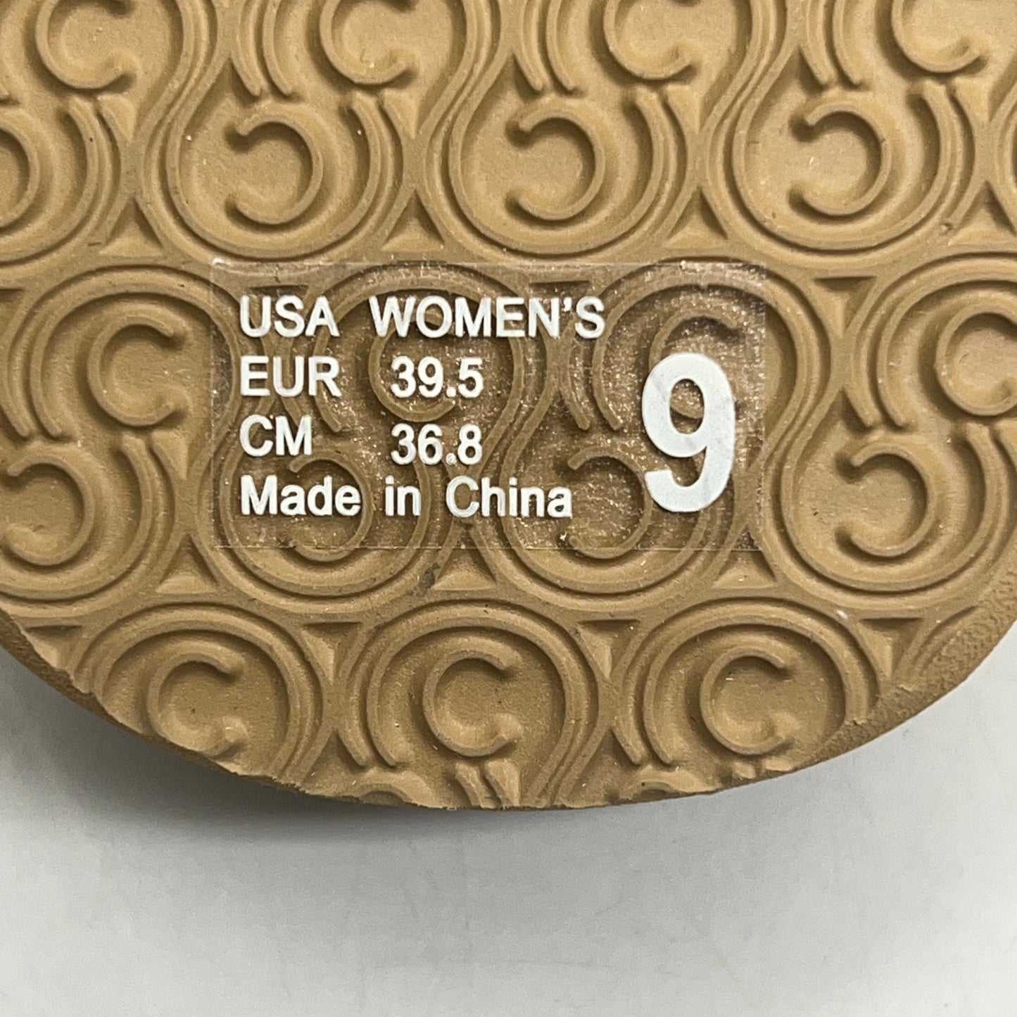 COBIAN Dana Rise Elevated Flatform Style Slide Women's Sz 9 White DNA24-100-09