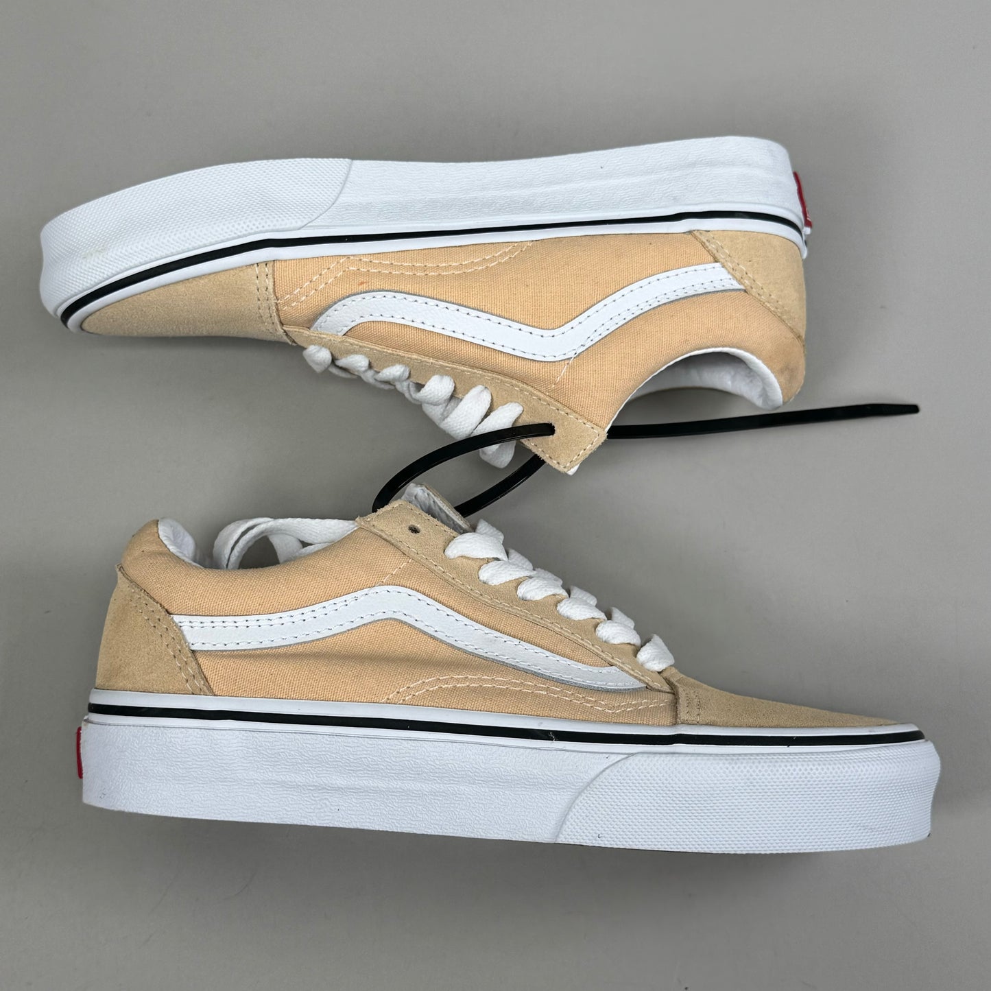 VANS Old Skool Skate Shoe Suede & Canvas Men's SZ 3.5 Women's Sz 5 Tao's Taupe