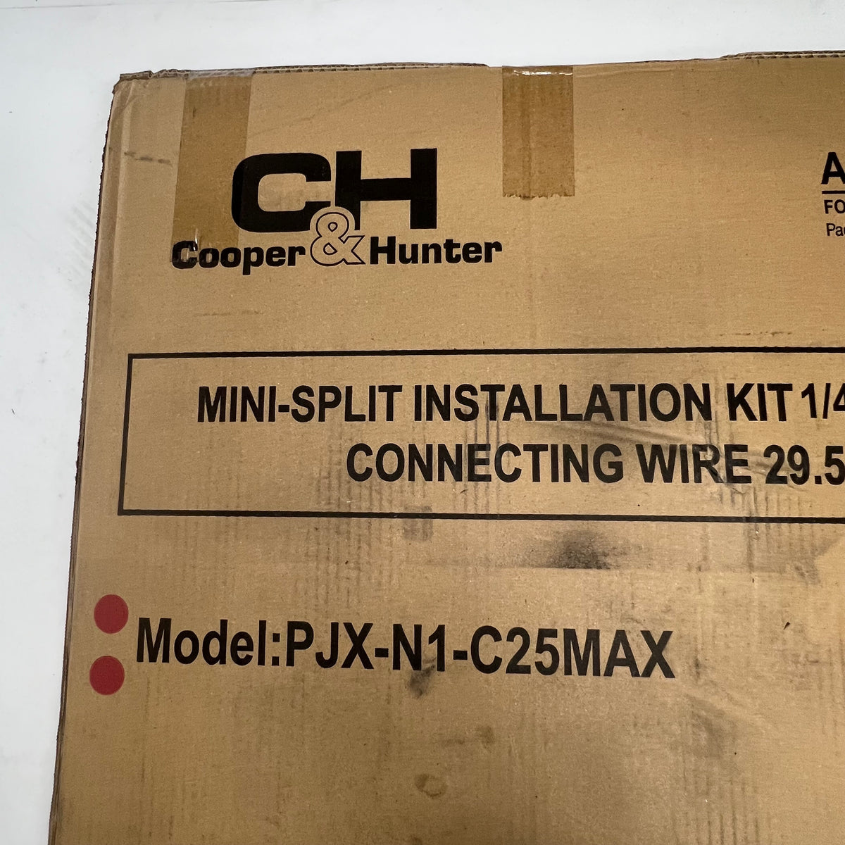 COOPER & HUNTER Bundled Installation Kit 1/4" - 3/8" 25' White PJX-N1-C25MAX