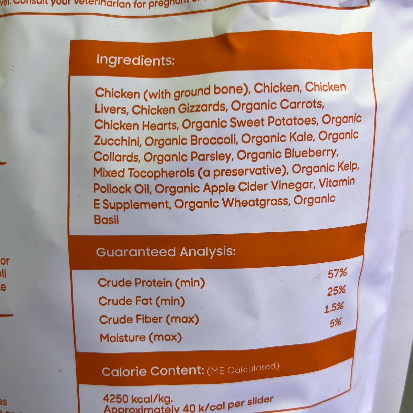 ZA@ SMALL BATCH Freeze Dried Sliders For Dogs Chicken Recipe 25 Oz Bag BB 09/26 A