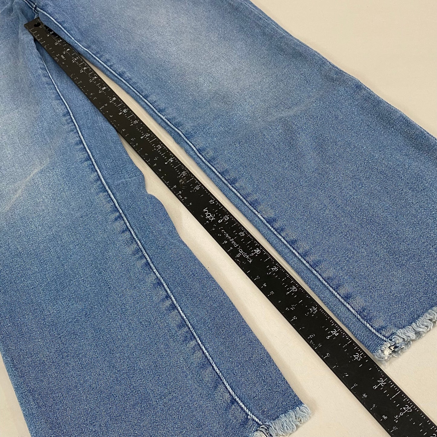 GOOD AMERICAN Good Legs Straight Split Pockets Women's Sz 10 Blue449 GSBP941CET