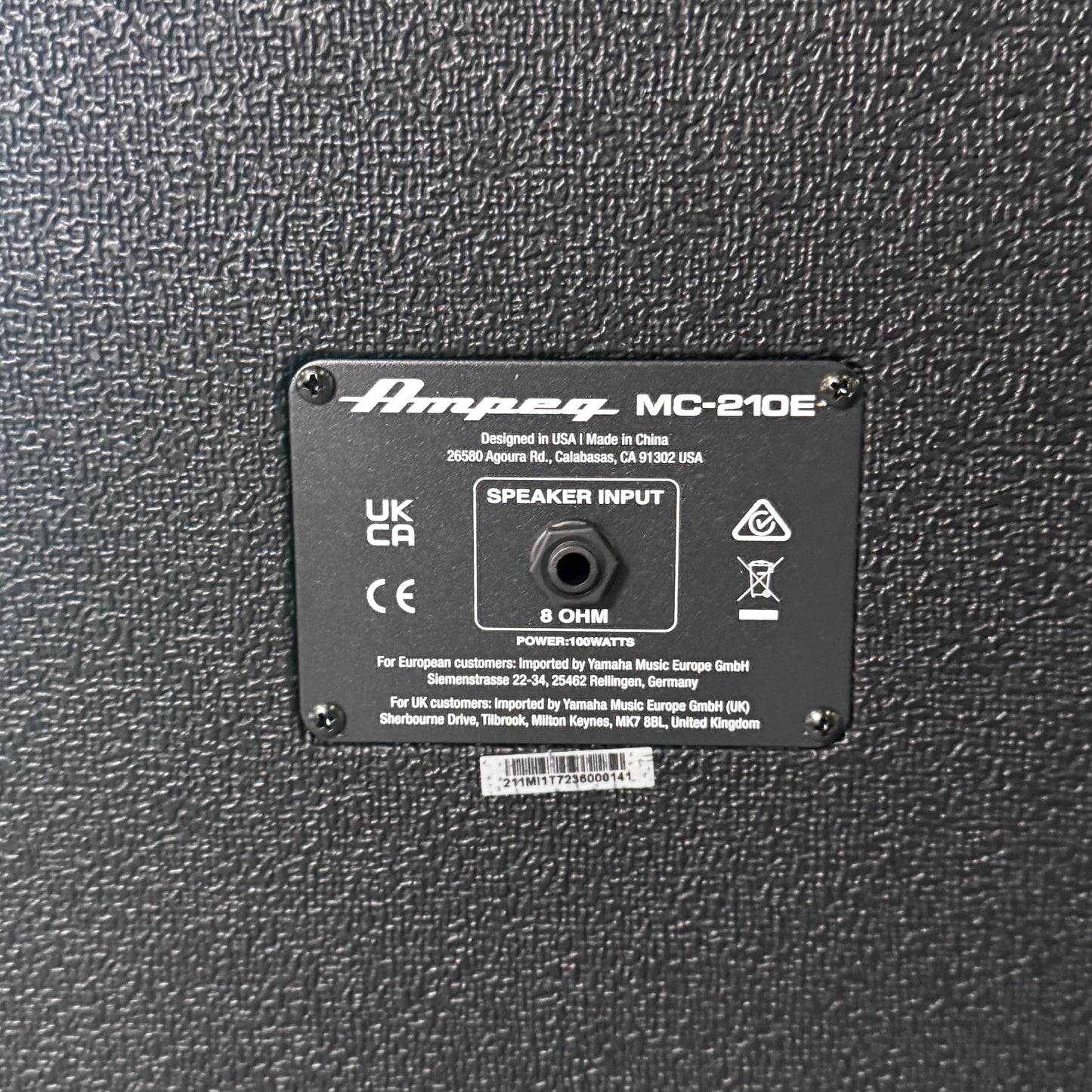 AMPEG Micro-CL 100 Watt Bass Stack 2x10" Cabinet 3 Band EQ MICRO-CL&MC-210E