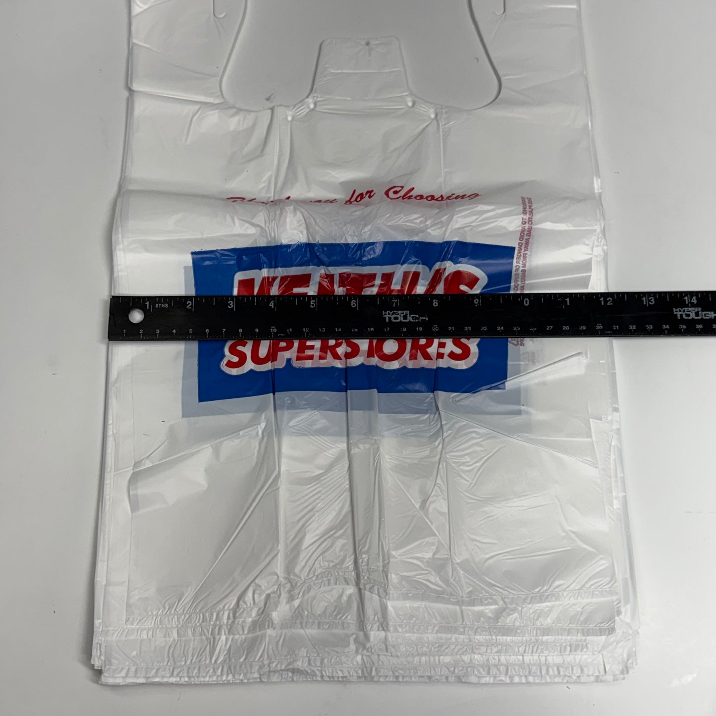 ZA@ KEITH'S SUPERSTORE (1000 Bags) Grocery Bags, White (New Other, Distressed Box)