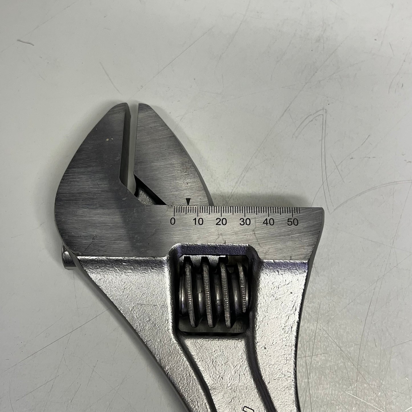 WRIGHT Alloy Steel Adjustable Wrench Tool 18" - 2-1/8" Chrome Plated 9AC18