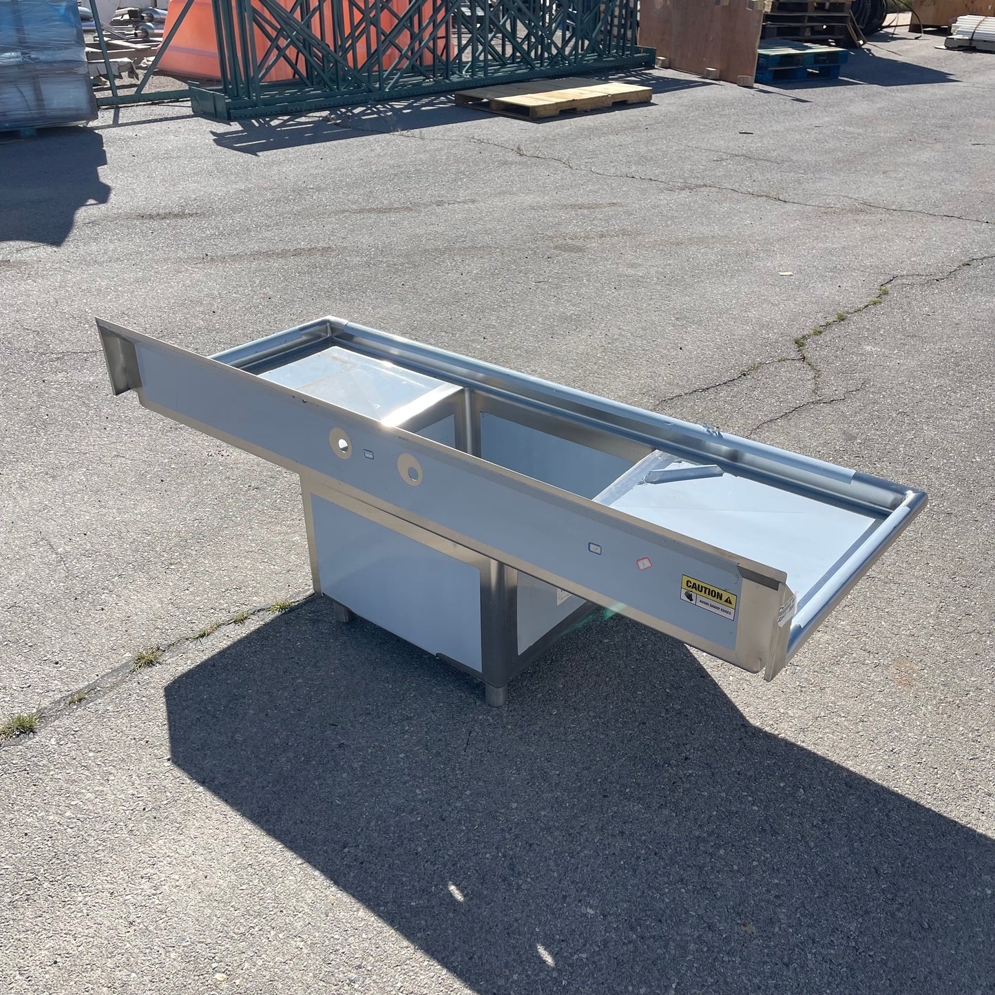 REGENCY One Compartment Commercial Sink Stainless Steel 600S12424224