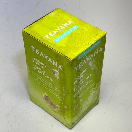 ZA@ STARBUCKS (6 PACK) Teavana Jasmine Citrus Green Tea 24 Bags Per Box BB 01/26 As-Is
