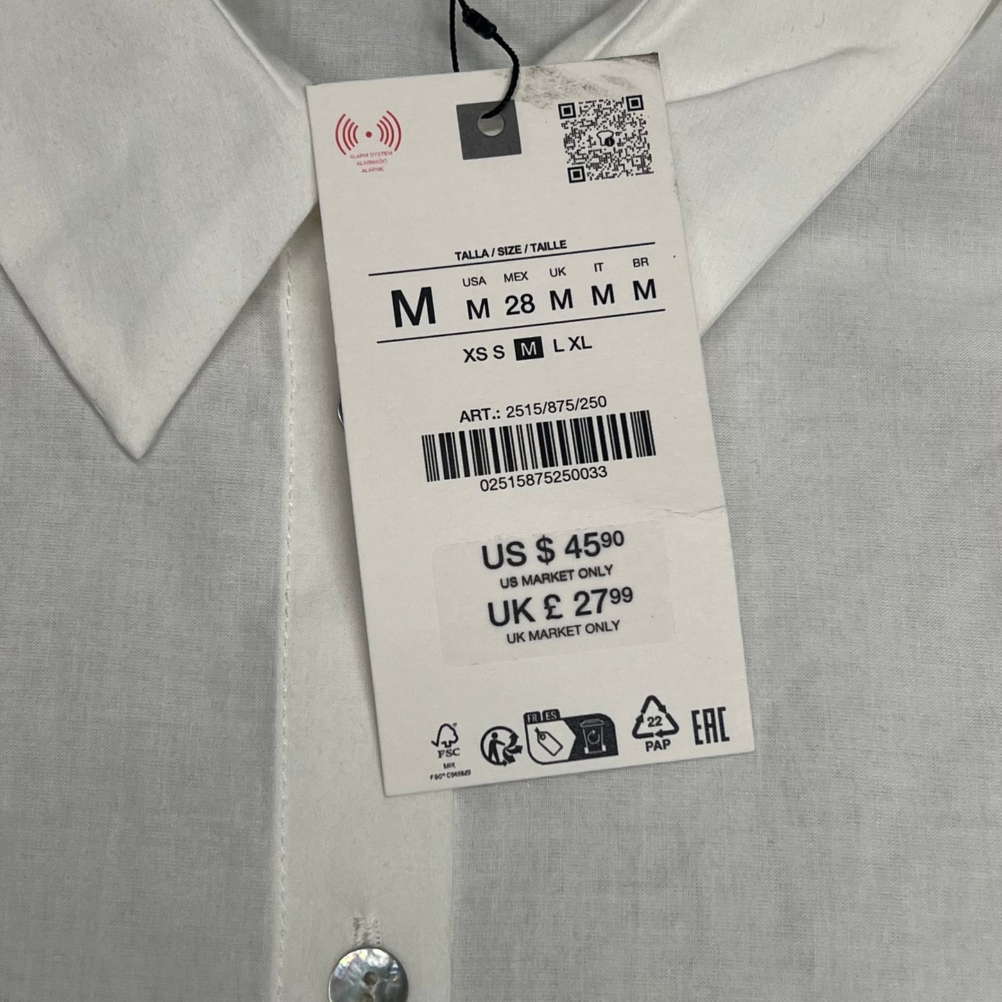 ZA@ ZARA Lot Of Assorted Clothing Tops & Sweater Dress Women's Sz S/M/L