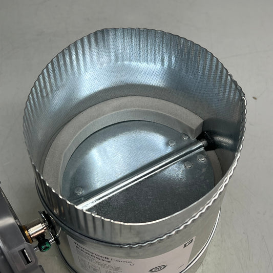 HONEYWELL Steel TrueZONE Motorized Fresh Air Damper 6" 24V Chrome EARD6TZ