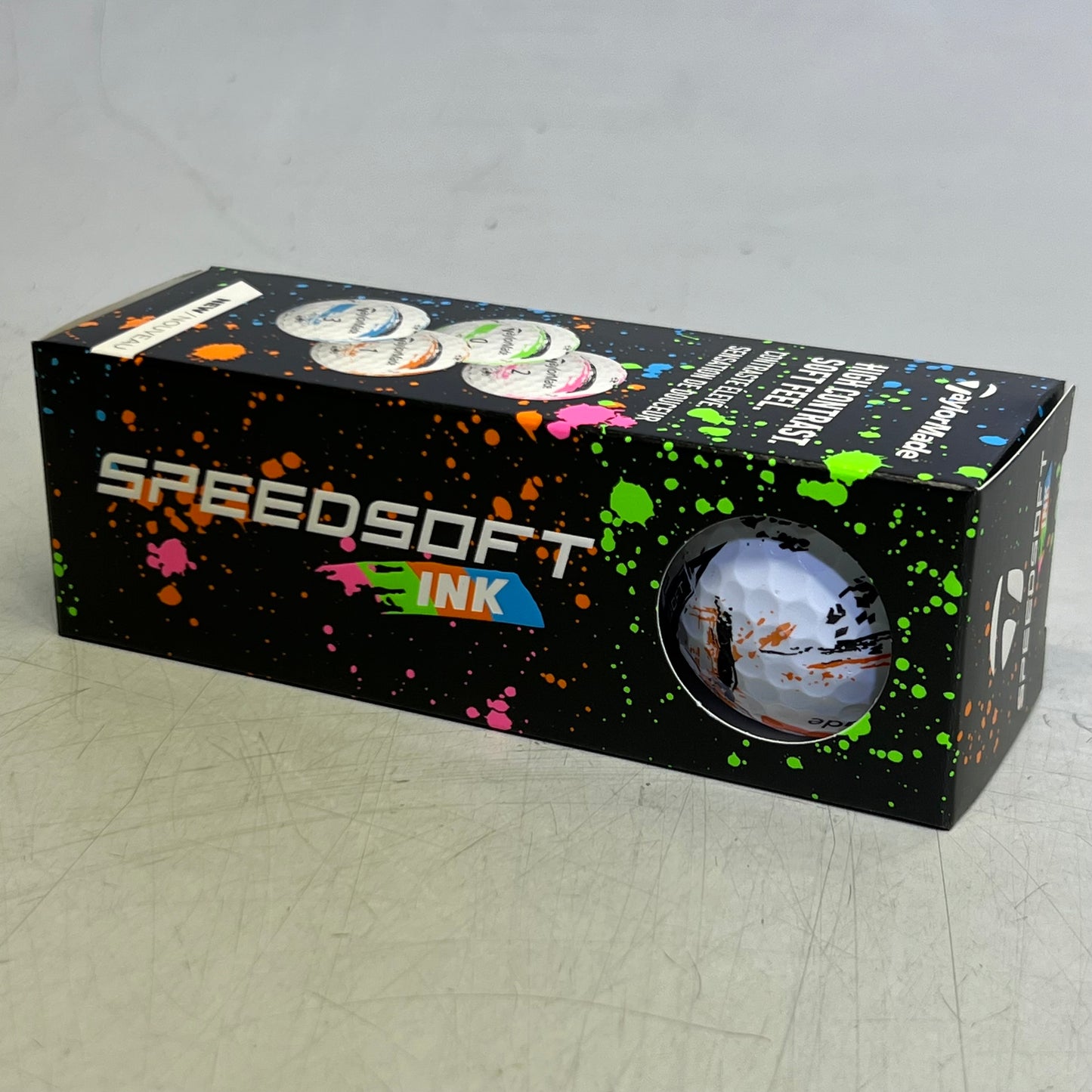 TAYLORMADE (12 PACK) Speed Soft INK Golf Balls