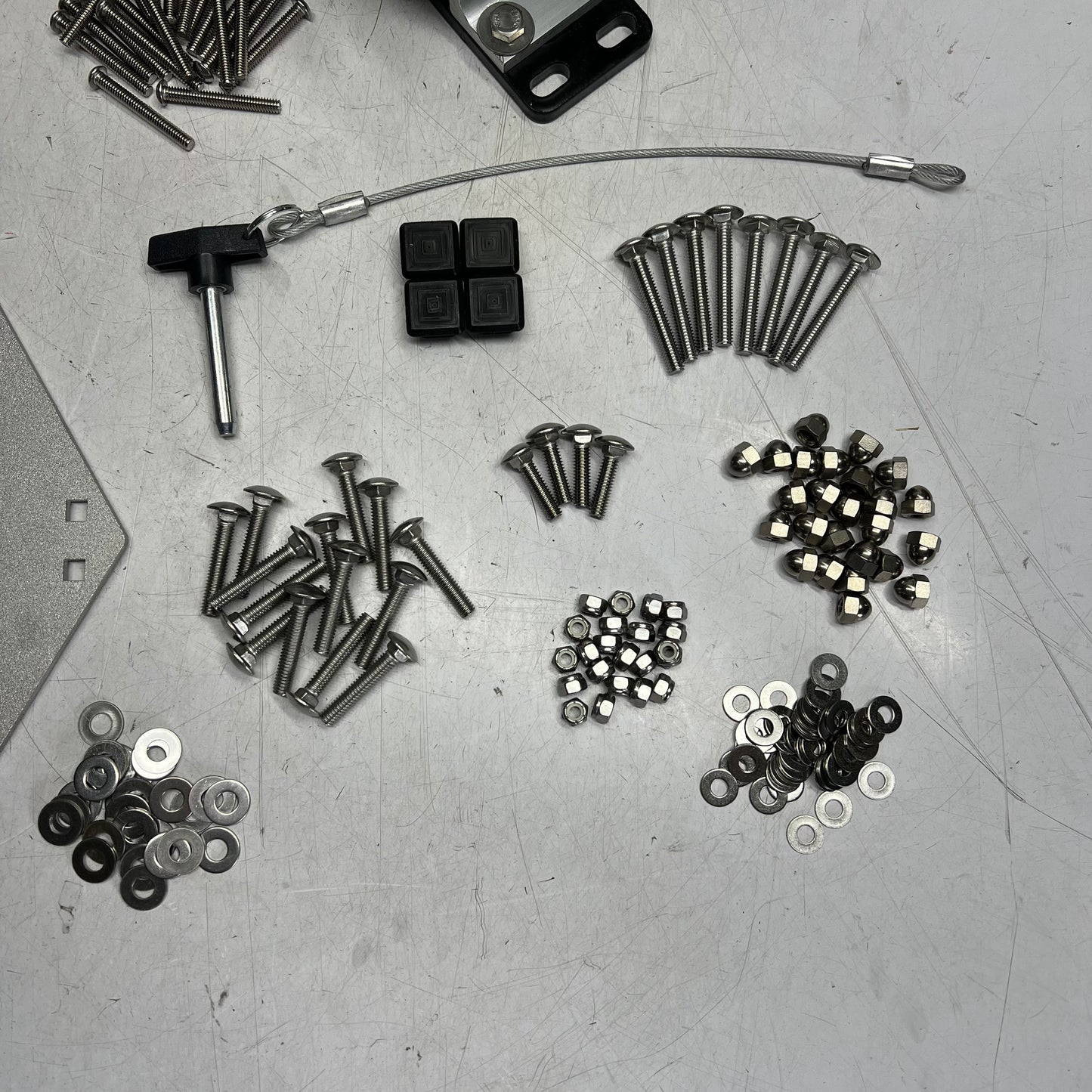 TIE DOWN Nauti Steps Lite Steps Hardware Kit & Mounting Bracket/p|ivot Hinge