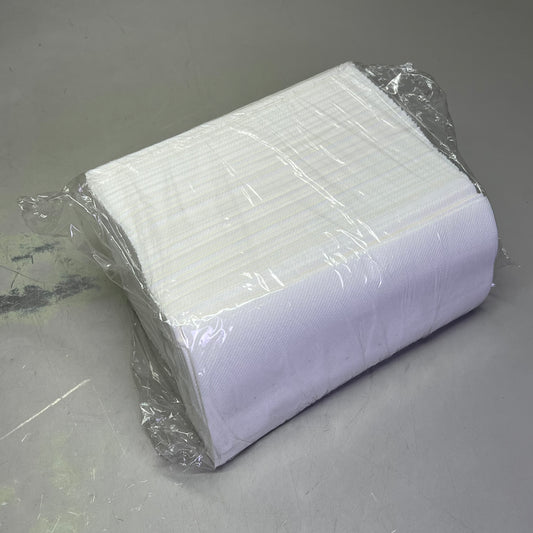 SANIWORKS (500 PACK) Highly Absorbent & Soft Quest Towels Airlaid  12"x17" White