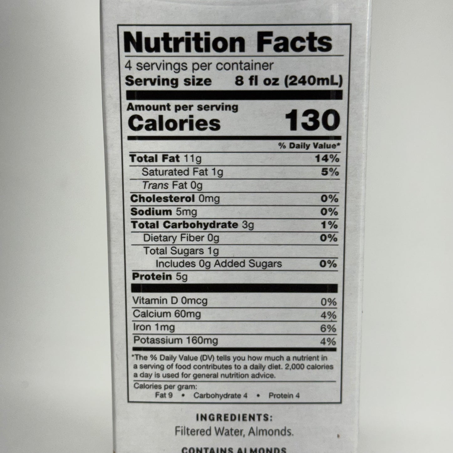 ELMHURST (6 PACK) Milked Almonds Unsweetened 32 fl oz. BB 04/27