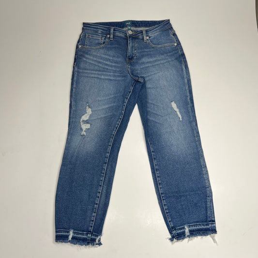 JAG Carter Girlfriend Jean Distressed Women's Sz 10/26 Light Wash J2874SAT307