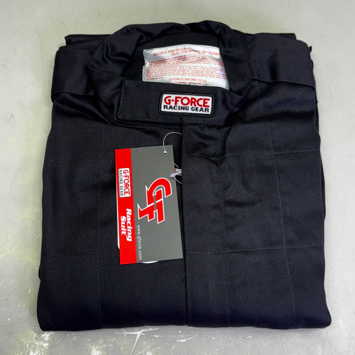 G-FORCE Racing GF125 Jacket XL Black 4126XLGBK