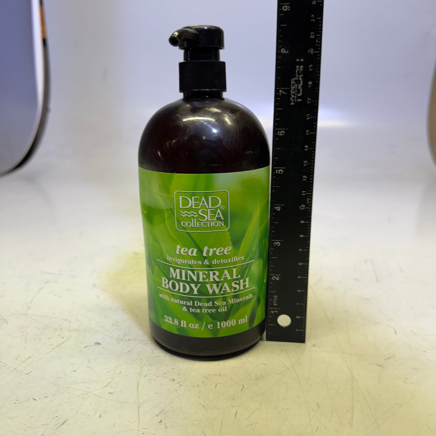 DEAD SEA COLLECTION (2 PACK) Tea Tree Mineral Body Wash Detoxing 33.8 Fl oz.