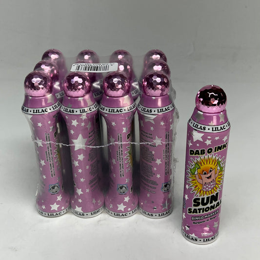 DAB O INK (12 PACK) Sun Sational Bingo Marker Bright Ink 110ml/4oz Lilac D26