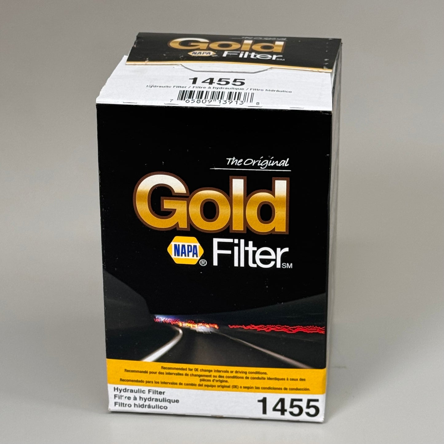 NAPA Original Gold Filter Industrial Hydraulic Filter Mircoglass 1-3/8" 1455