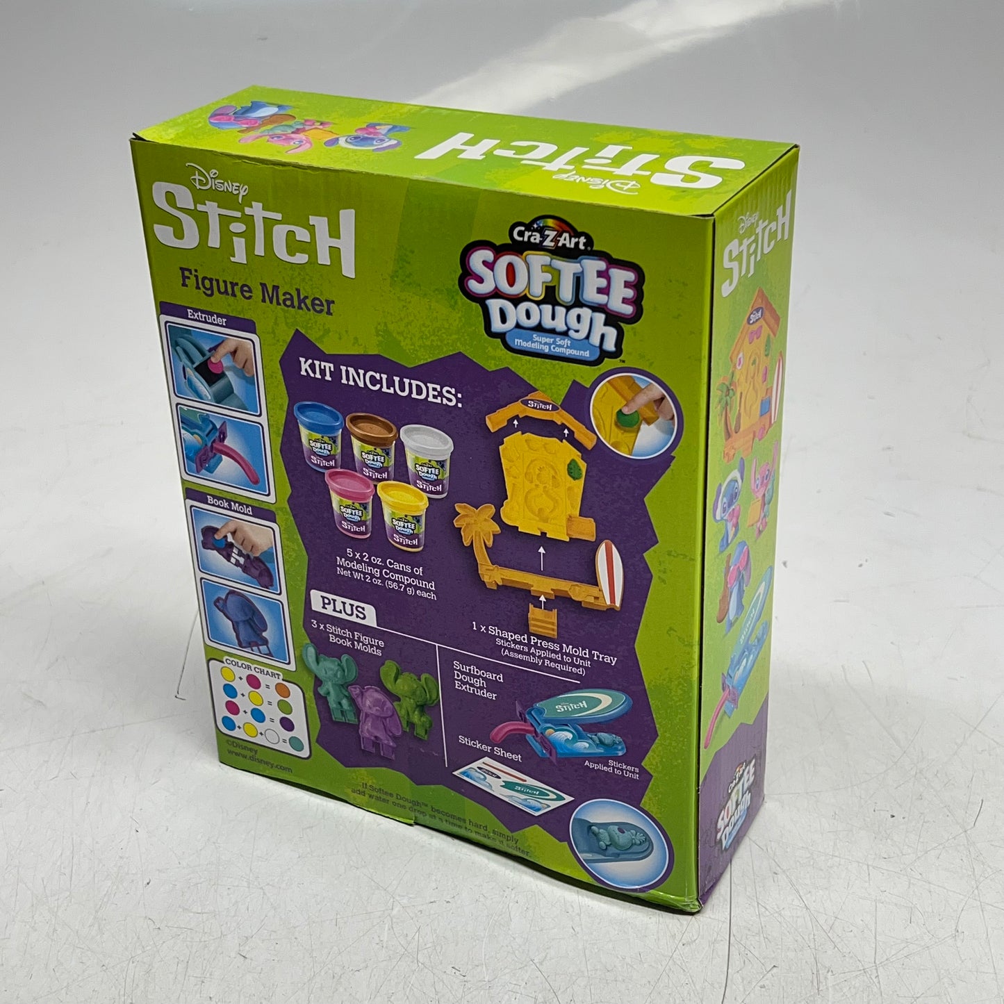 ZA@ ZA@ CRA-Z-ART Softee Dough Stitch Figure Maker Kit Make Your Own Creations 6863